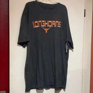 Men’s Longhorn Tshirt Grey 3XL Tall.